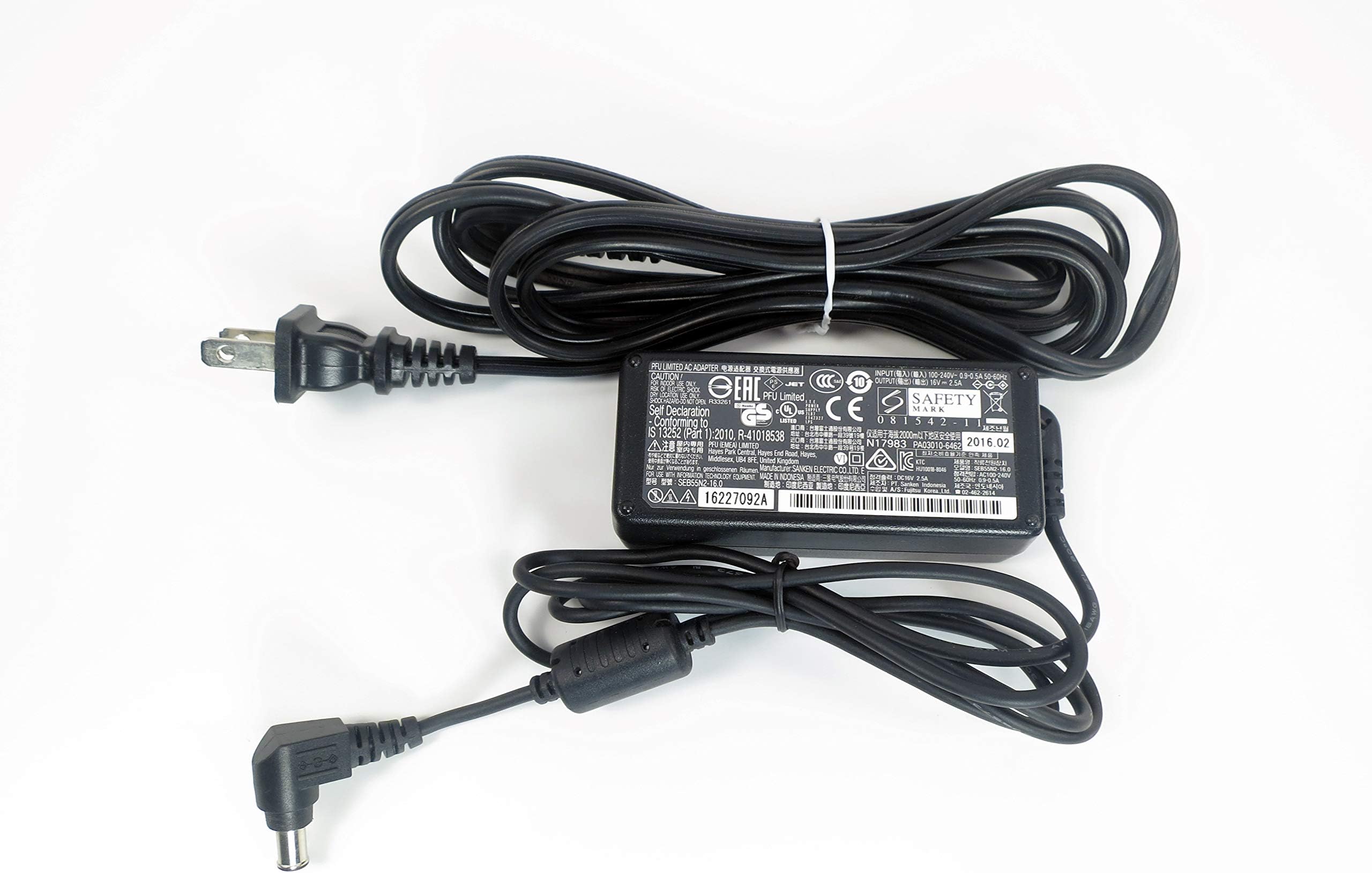 Guy-Tech 7.2V Adapter Für Fujitsu ScanSnap S1300i - Netzteil Mit EU-Stecker