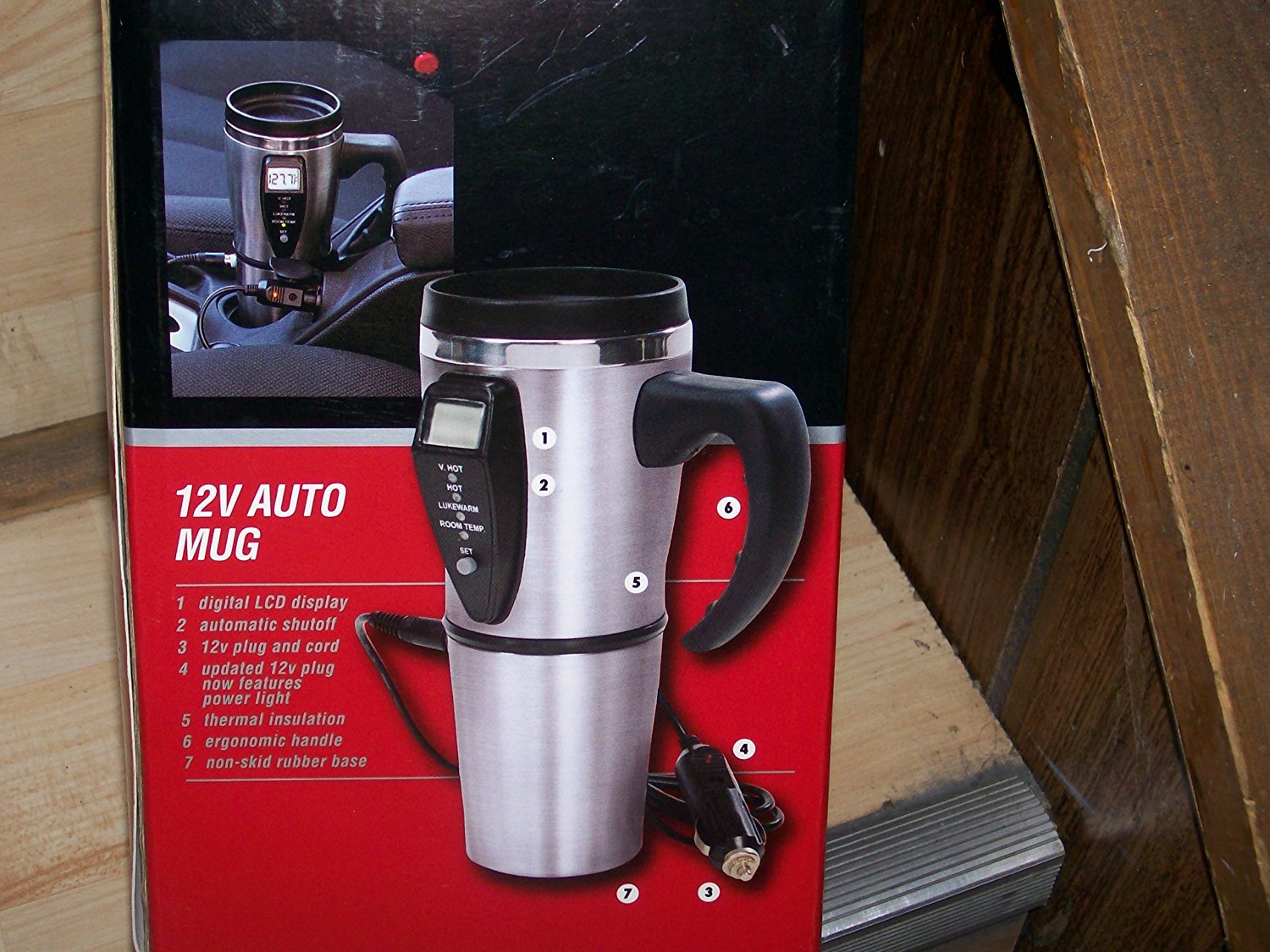 12v Auto Mug 16 Oz. by JLR Gear