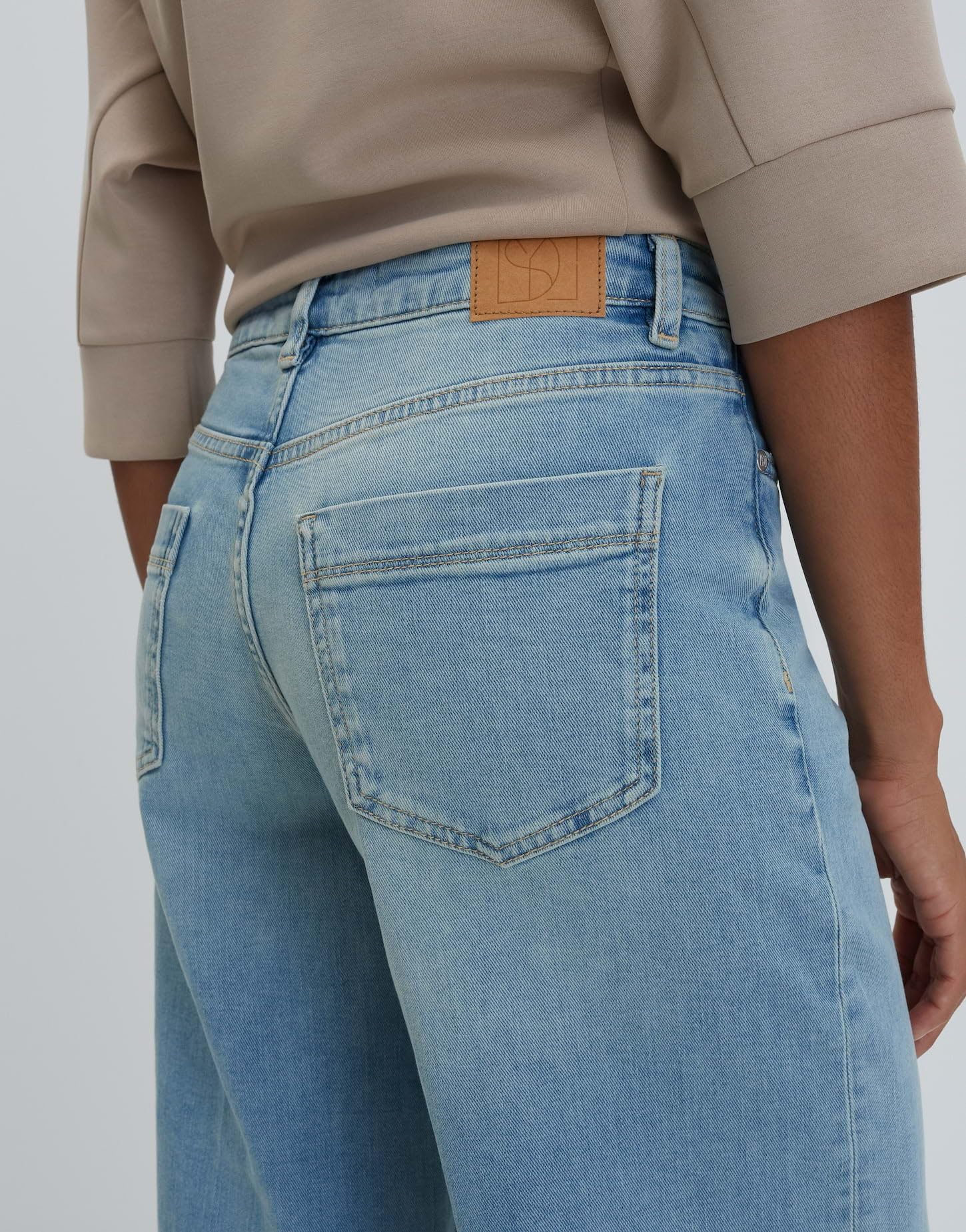 someday Damen Wide | CELLMA Iconic Wide Leg Denim aus BCI Cotton Mix Mid Rise