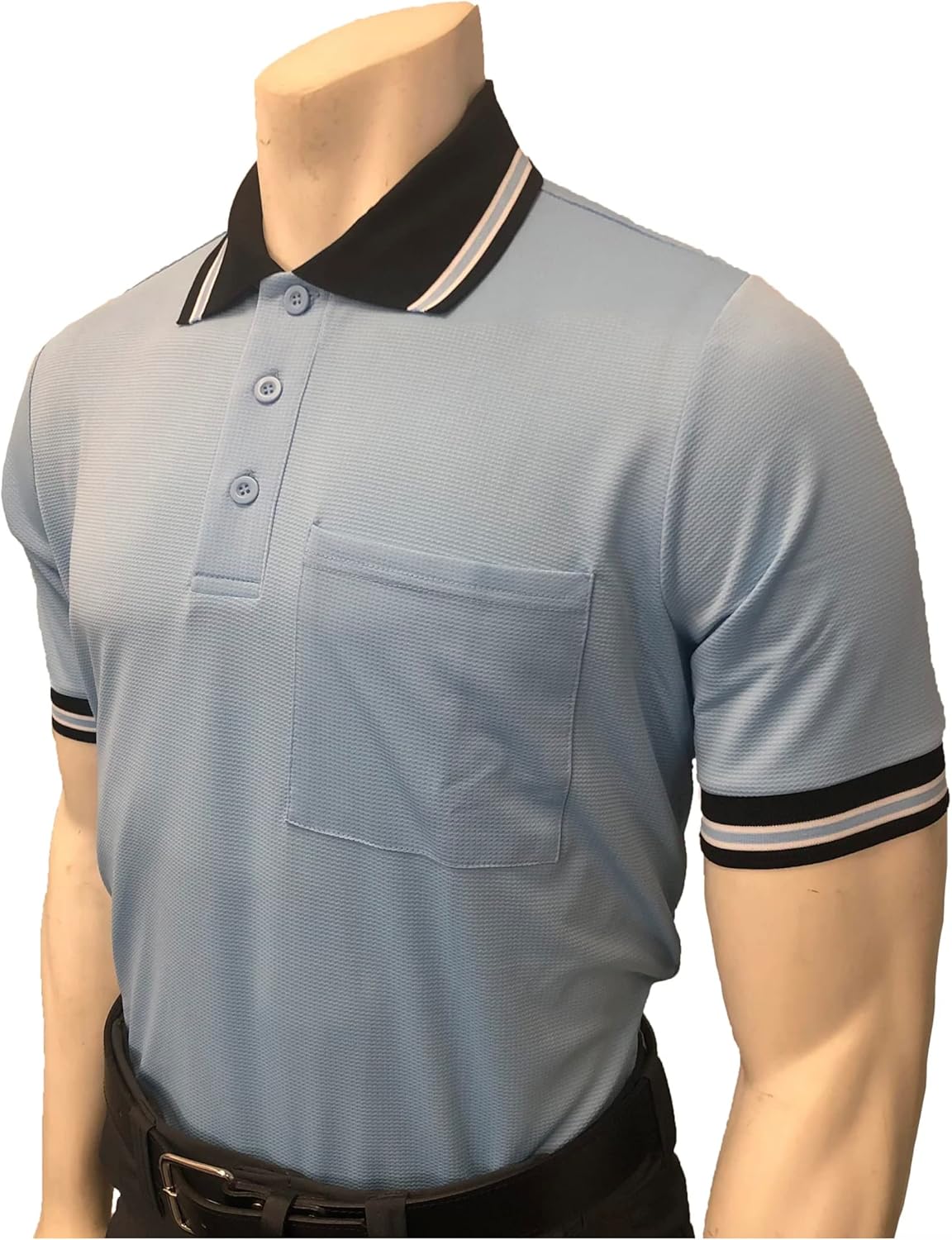 Smitty | BBS-300 | Baseball Softball Umpire Shirt | Performance Mesh Short Sleeve | Accommodate Chest Protector Official