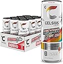 CELSIUS RETRO VIBE Sparkling Sherbet Slush, Sugar Free Energy Drink, 12 Fl Oz (Pack of 12)