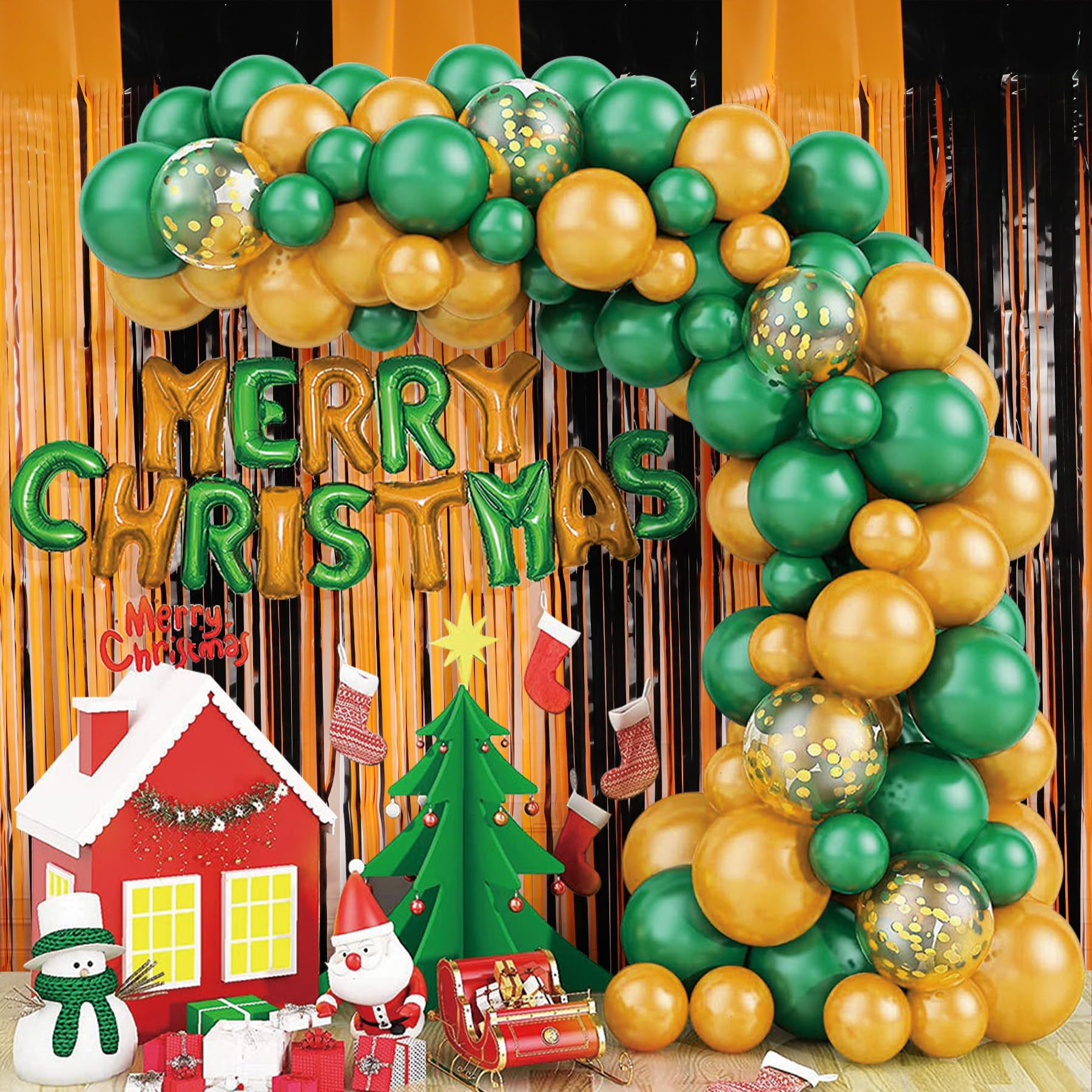 Tende Metalliche Tinsel Viola - Decorazioni Luccicanti Per Feste - Foto 4