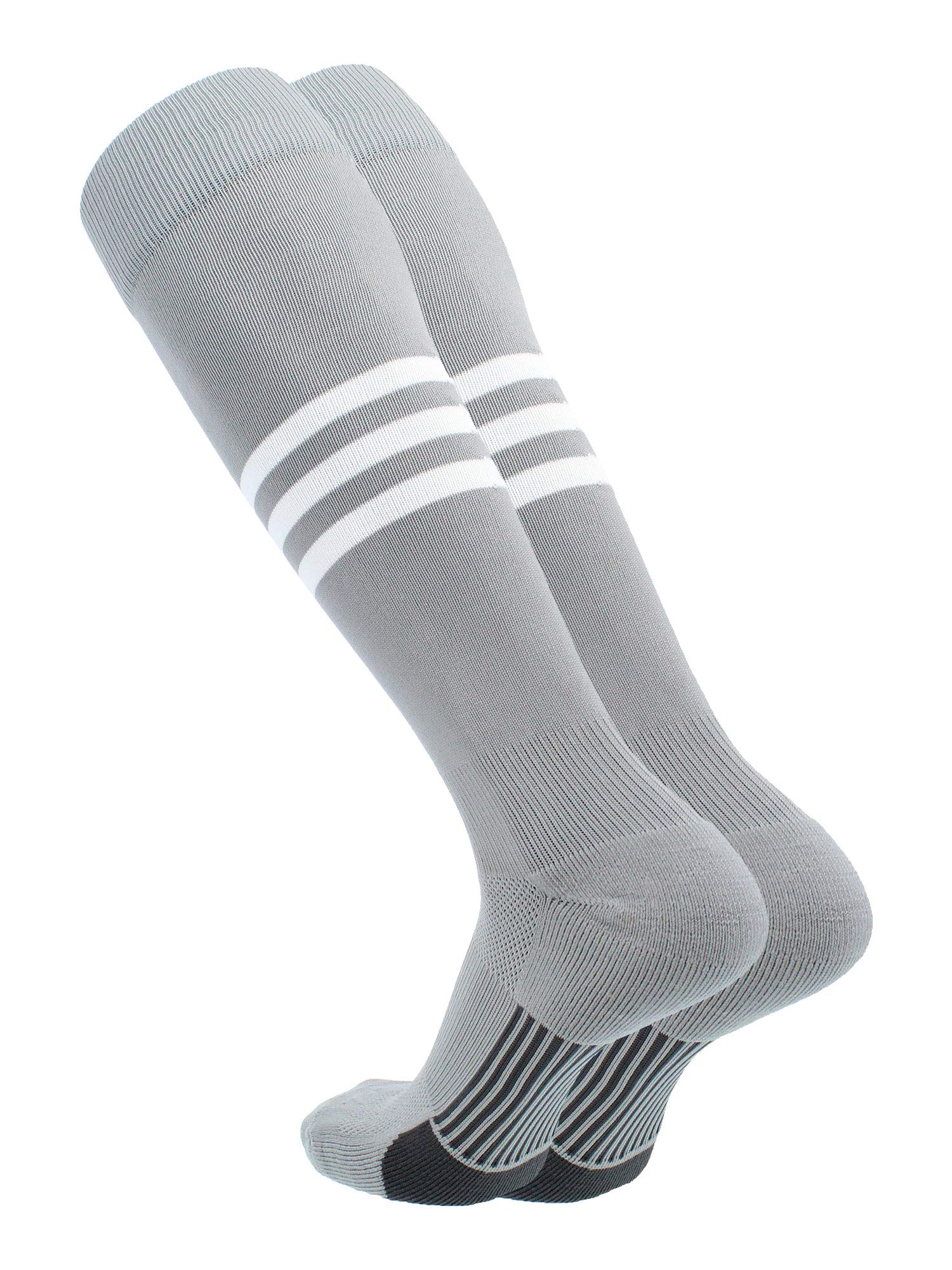 TCK Dugout Striped Baseball Socks &amp; Softball Socks for Kids and Adults