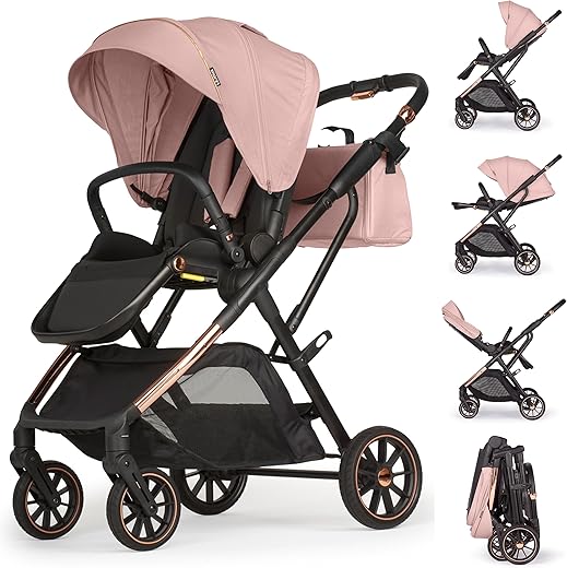 Lejoux+ Baby Pushchair (Pink)