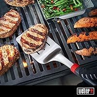 Vista 2 de Weber 6318 Espátula para Parrilla, Negro, 15.8 in*1.6 in*3.6 in