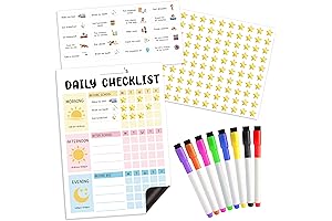 WATINC Magnetic Daily School Checklist Schedule