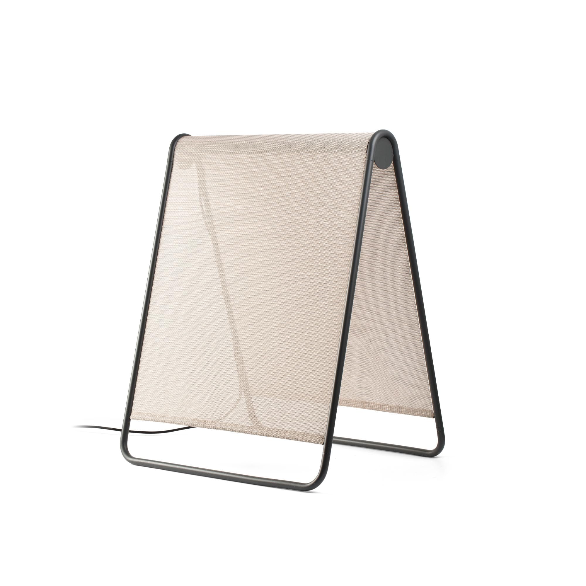 Lámpara de pie Cadaqués beige para crear un ambiente acogedor en tu salón