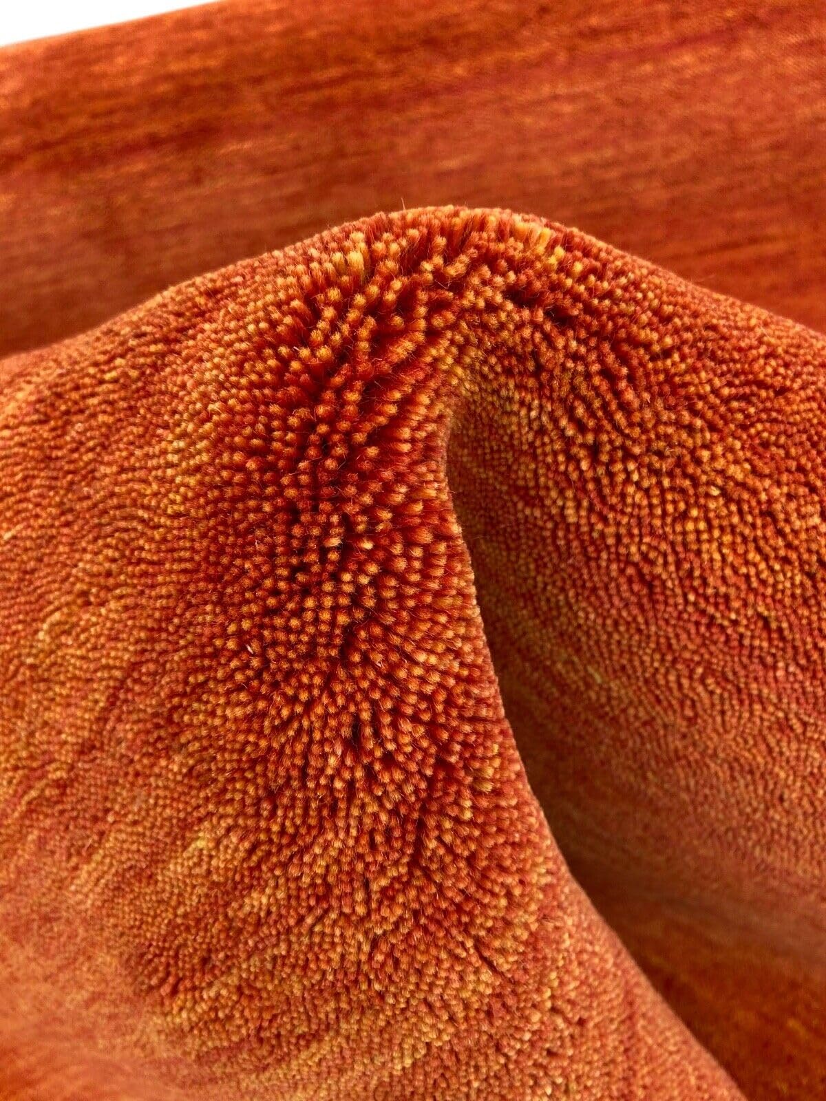 Tappeto orientale terracotta arancione, 140 x 200 cm, in lana