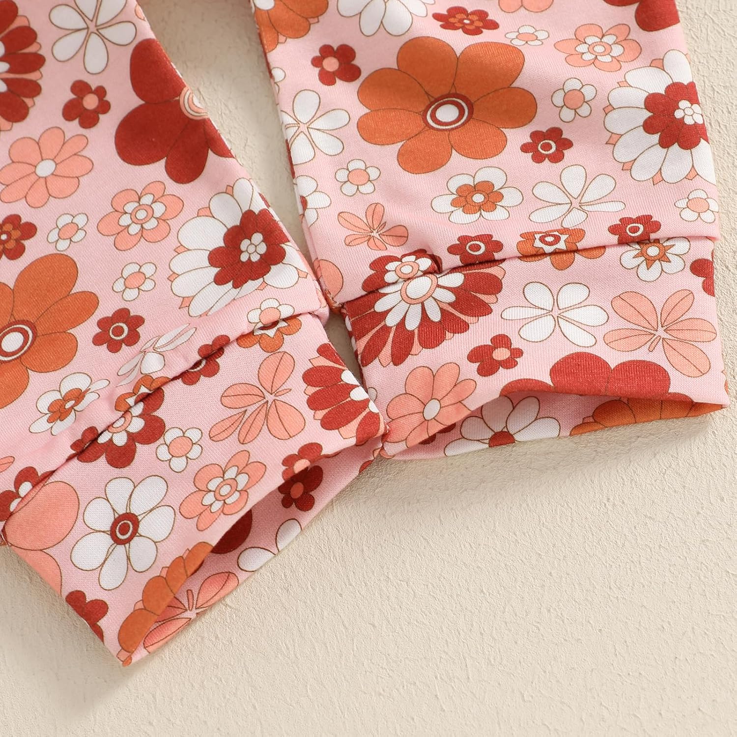 Aunties Bestie Baby Clothes Baby Girl Aunt Saying Letter Sweatshirt Pullover Floral Long Pants Headband 3Pcs Outfit - Image 8