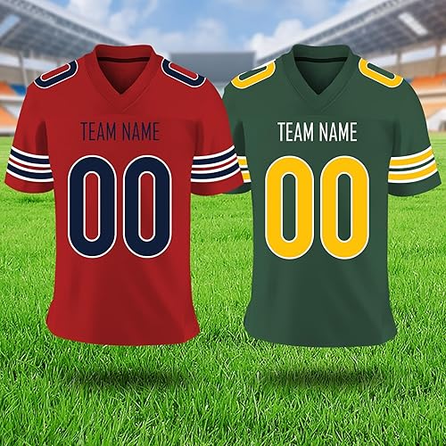 Miniatura 7 de Camiseta de fútbol personalizada con nombre del equipo y números impresos personalizados, uniformes deportivos para hombres, mujeres, jóvenes