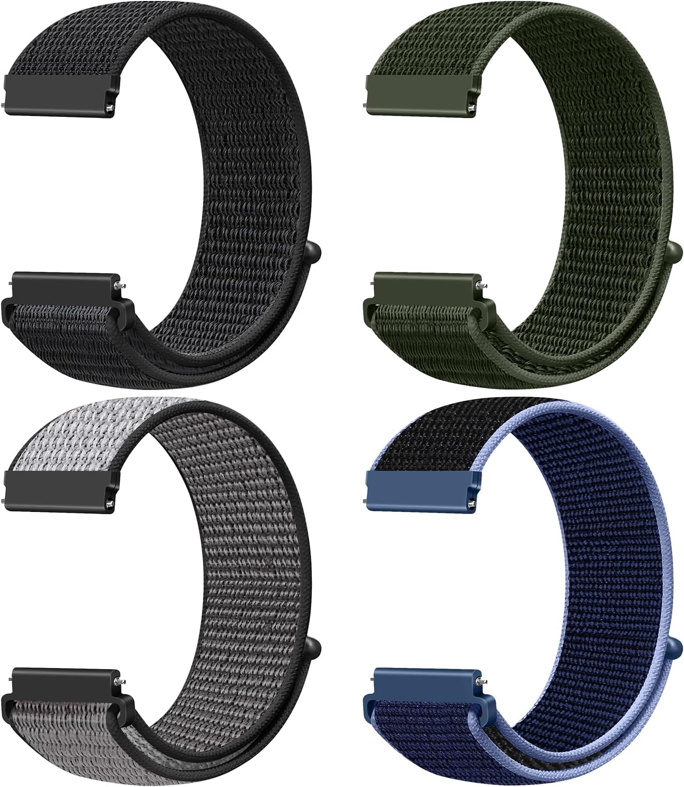 Runostrich Quick Release Watch Strap 22mm 20mm 19mm 18mm, Nylon Sport