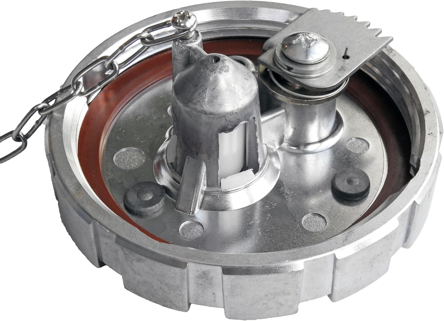 3 1/2” Nominal 8 TPI Locking Aluminum Diesel Fuel Cap