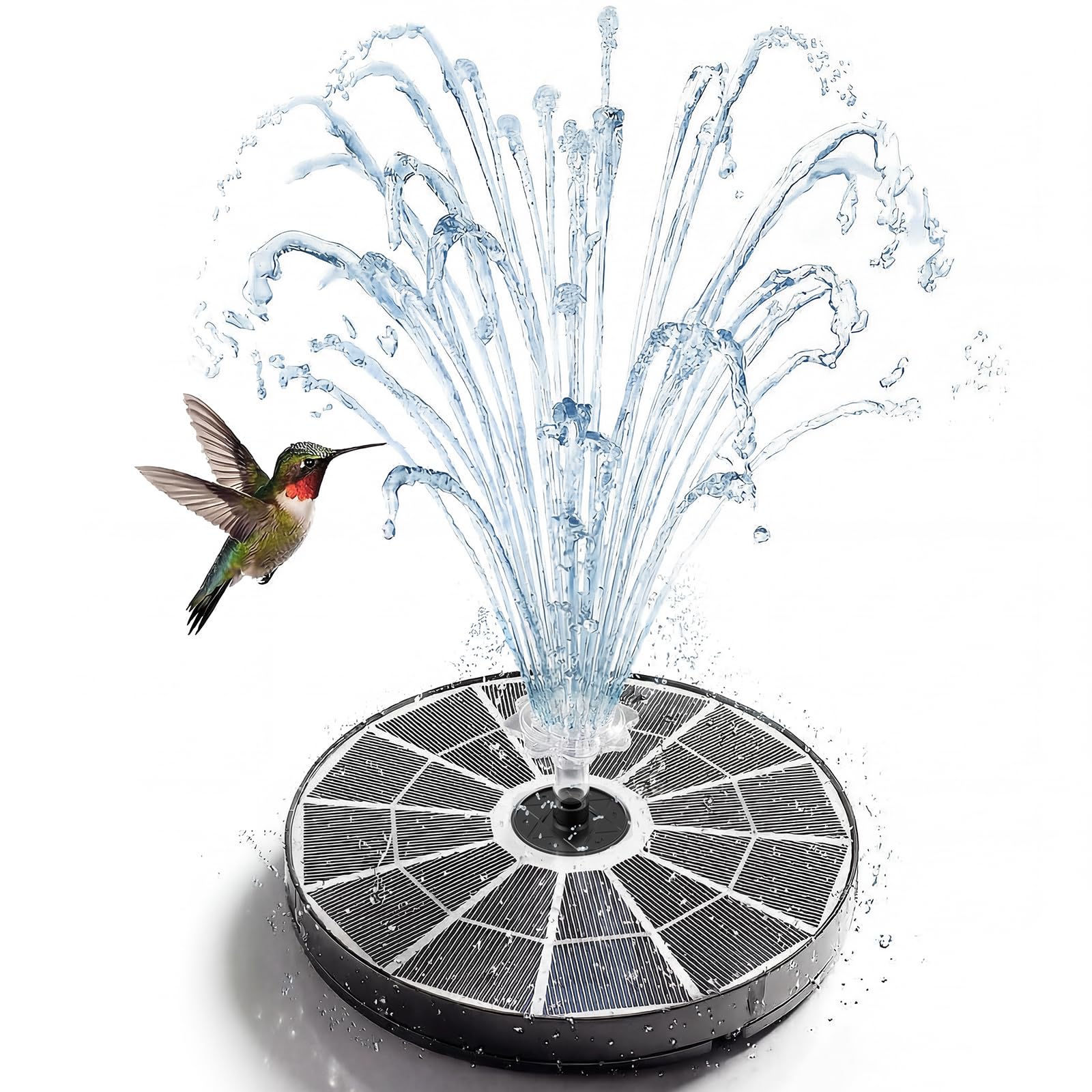 AISITIN Solar Bird Bath Fountain