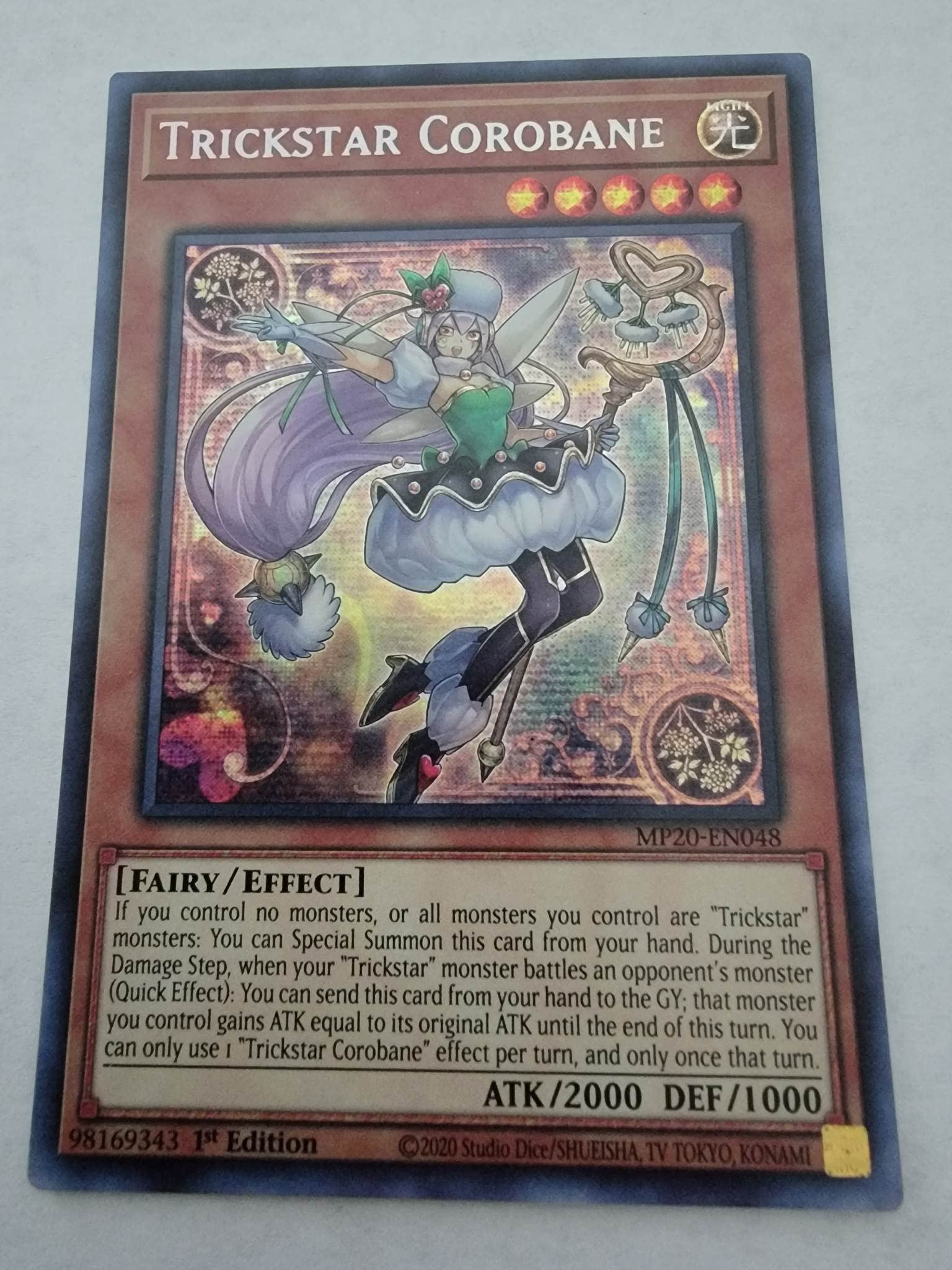 Amazon.com: Trickstar Corobane - MP20-EN048-2020 Tin of Lost Memories -  Secret Rare