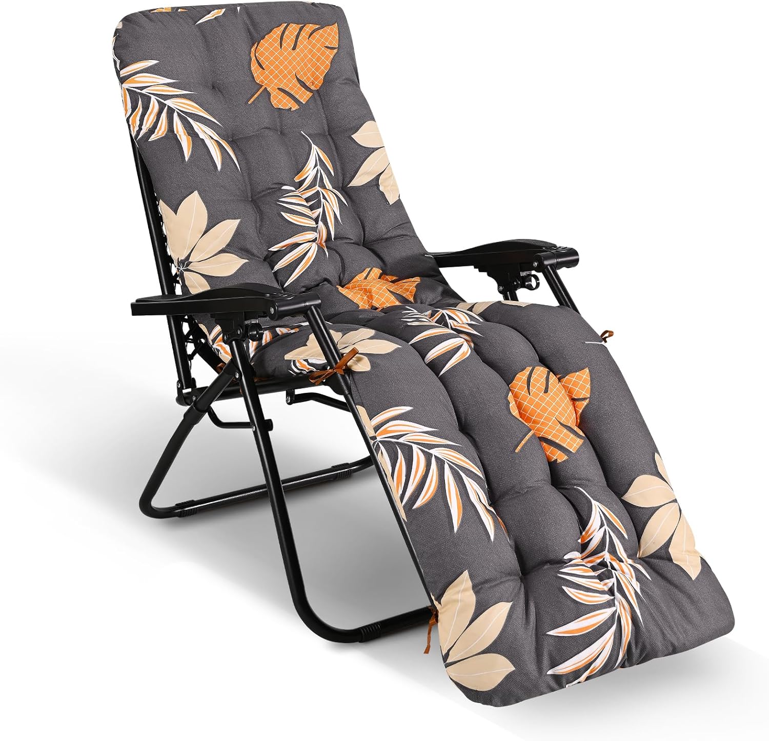 wawofun Sun Lounger Cushions Only, Garden Sunlounger Cushions 170x53CM