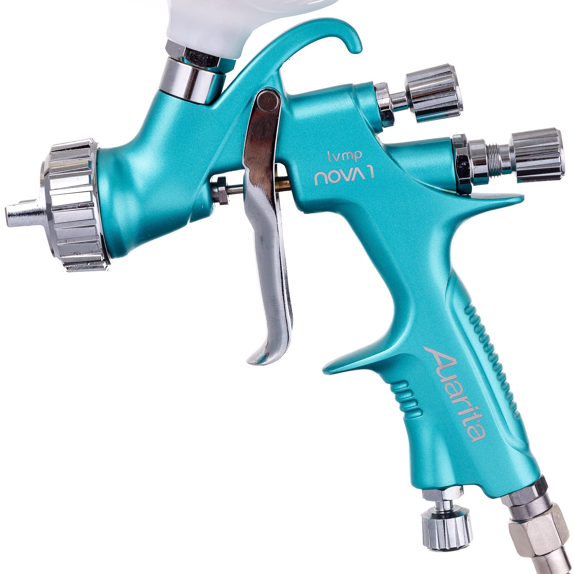 Pistolet à Peinture de Pulvérisation Nova 1 AUARITA LVMP Buse 1.3mm Blue