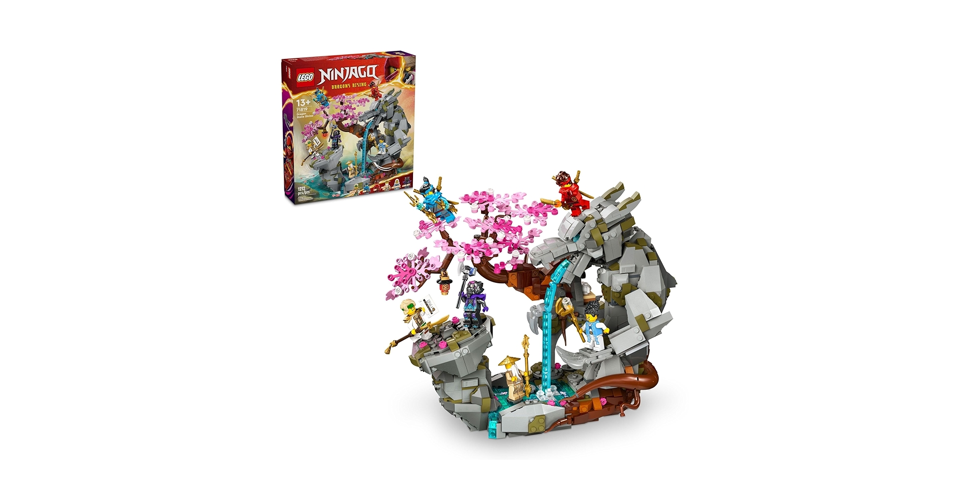 Amazon.com: LEGO NINJAGO Dragon Stone Shrine, Build and