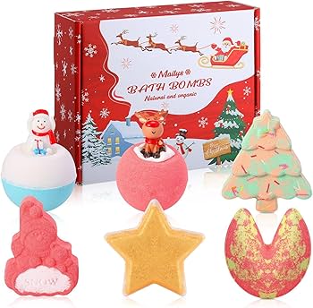 Amazon | 【クリスマス限定】Furuix バスボム 入浴剤 バスボール 6個