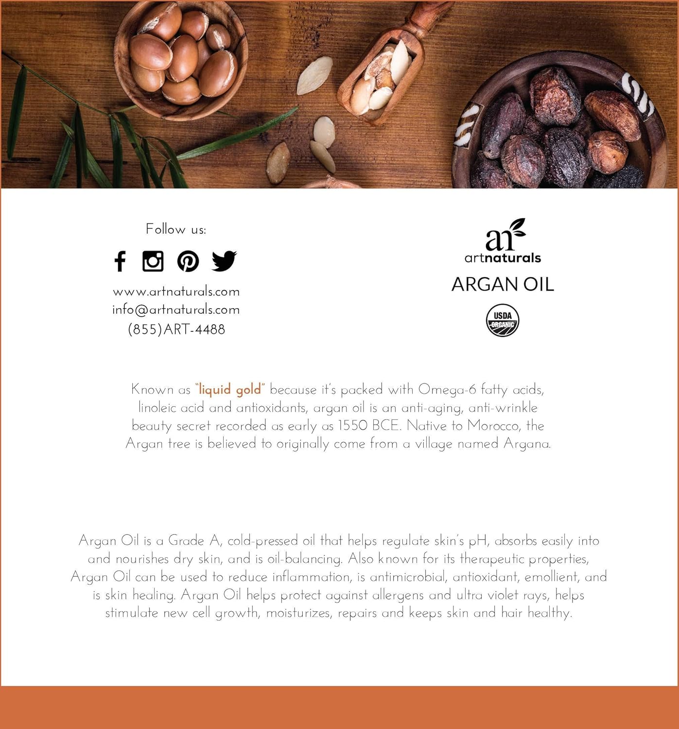 Artnaturals Argan Hair Mask, 8 Ounce - Image 8