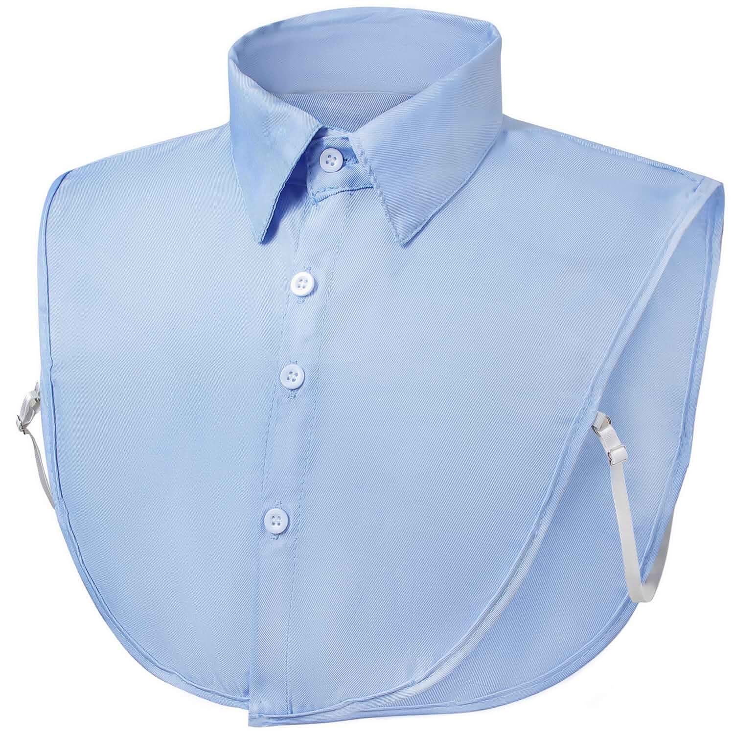 Aukemuna Fake Collar for Women, Detachable False Pointed Faux Shirt Collars for Office Casual Formal Outfits Graduation Daily