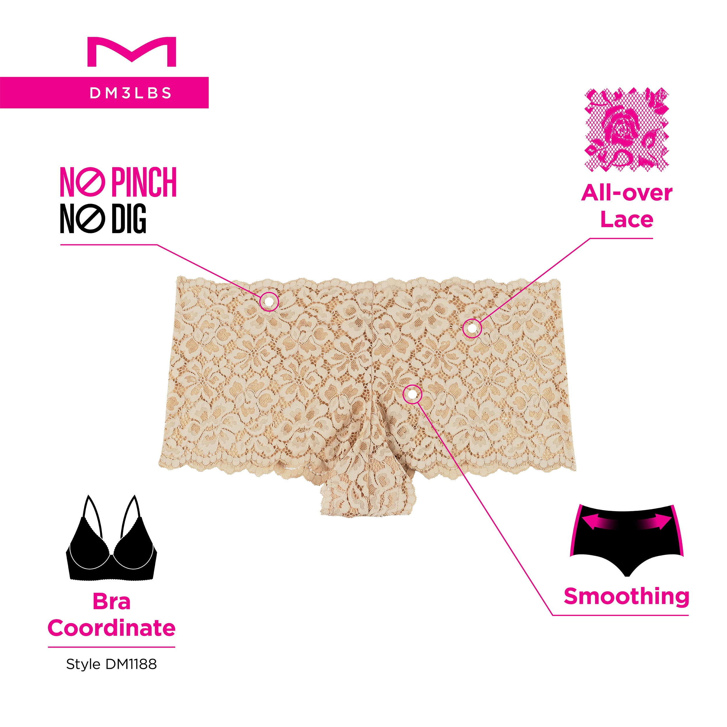 Maidenform Ropa interior para hombre Mujer