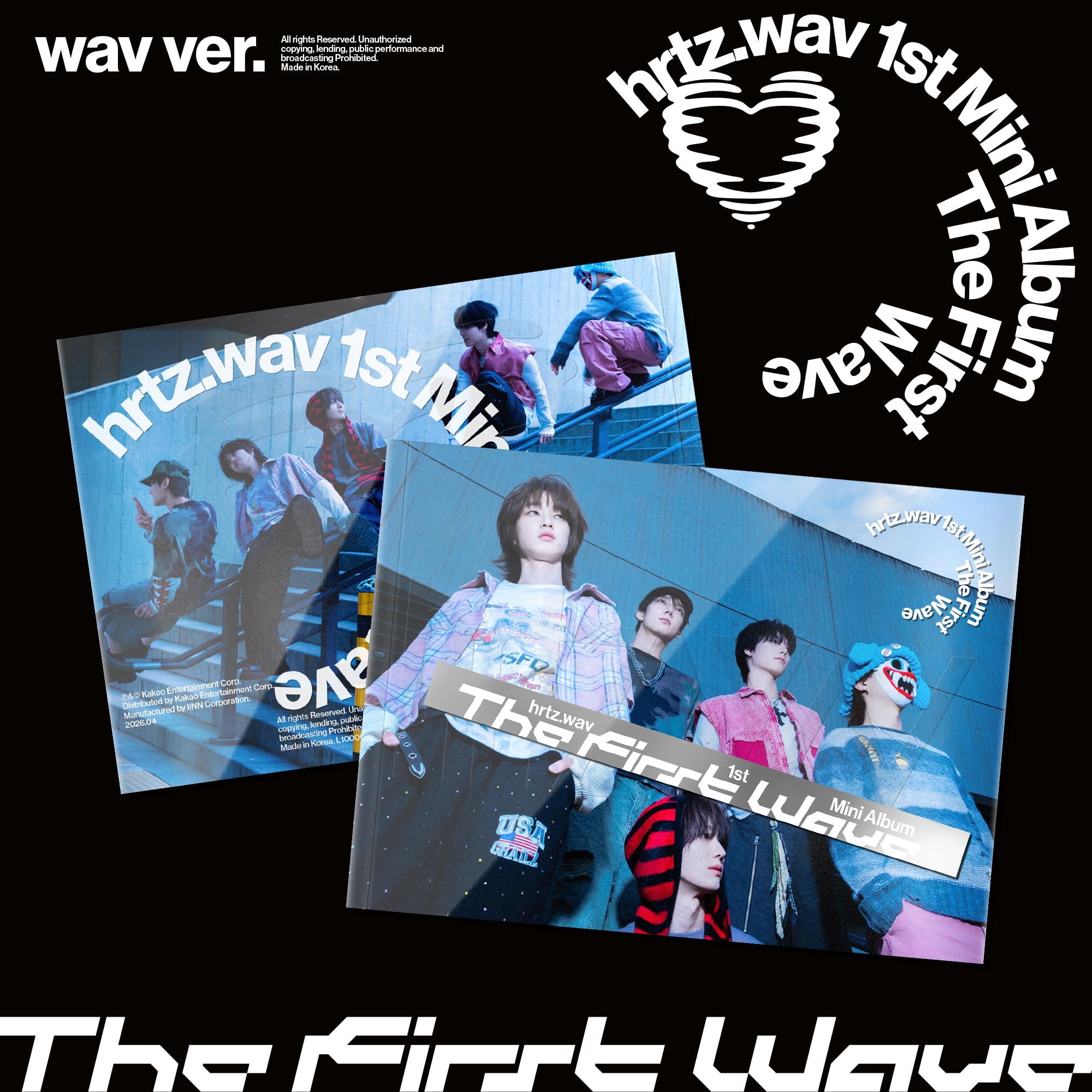 Amazon.co.jp: hrtz.wav [The First Wave] (wav Ver.)（韓国盤）【正規
