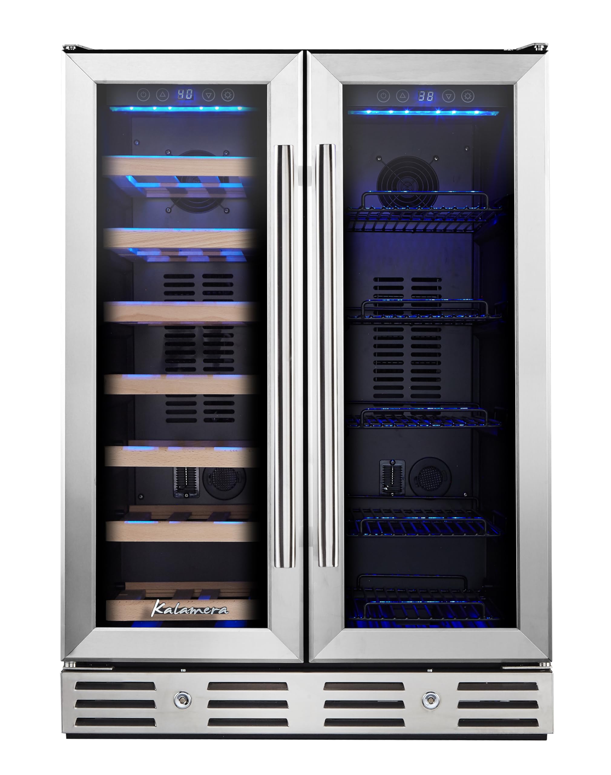 Kalamera KRC-150CB-BSS Beverage Cooler