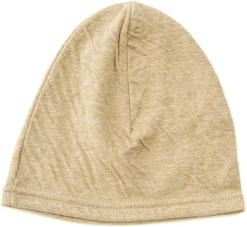 CHARM Gorro de algodón orgánico para bebés y niños, diseño holgado y suave, fabricado en Japón