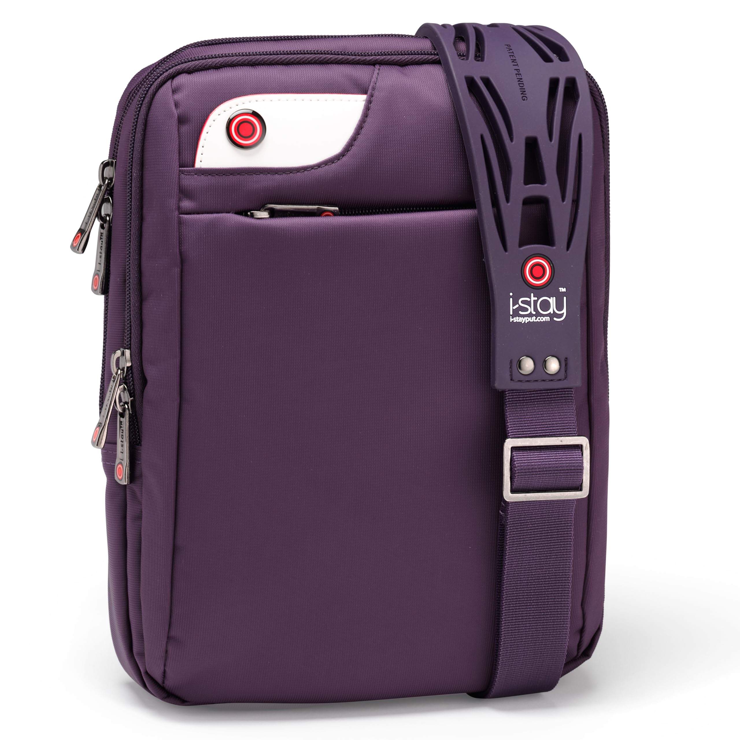 i-stay 10.1 inch iPad/Tablet/Netbook/e-Reader Bag with Non-slip Shoulder Strap - Purple