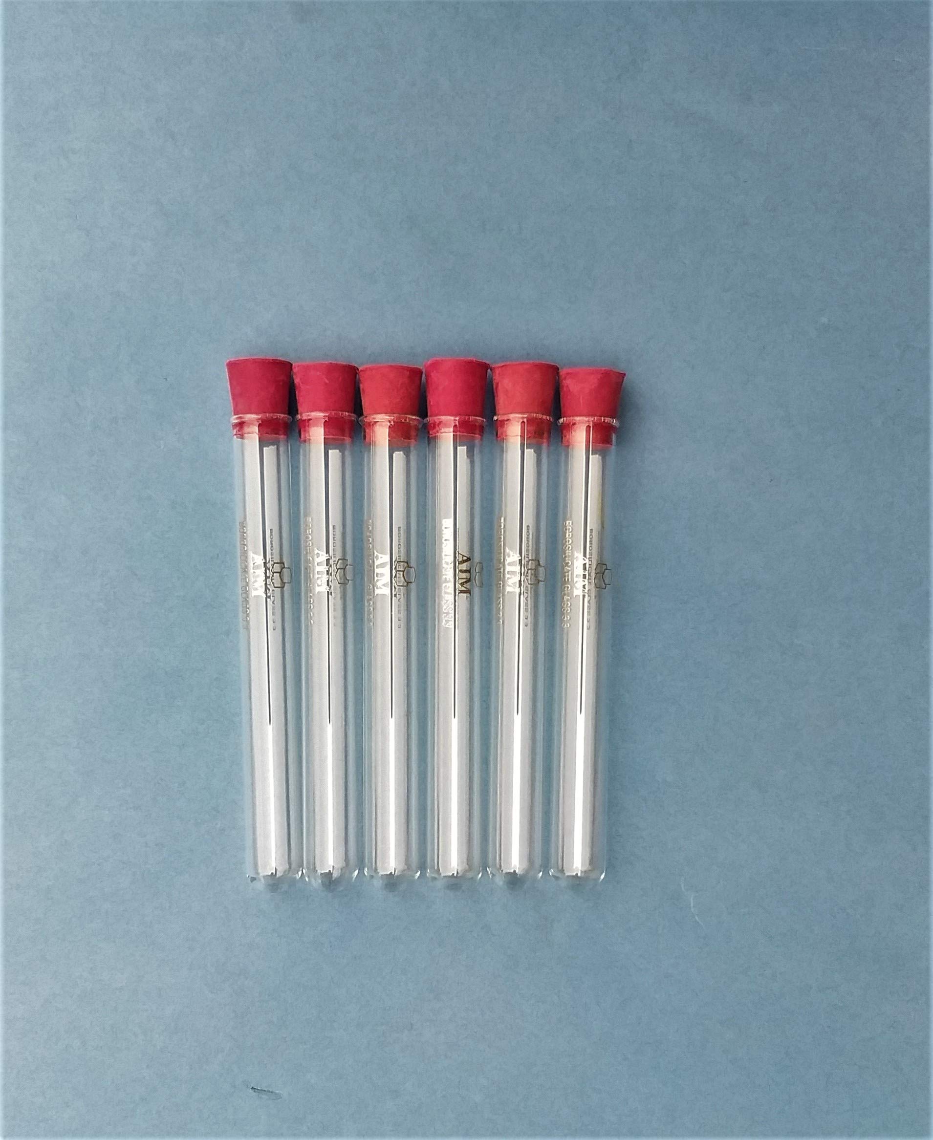 AIM Test Tube 15 mm x 125 mm With Rubber Stopper Heat Resistant (Pack of 6) 15 ml (B08QF9SYQ1) Amazon Price History, Amazon Price Tracker