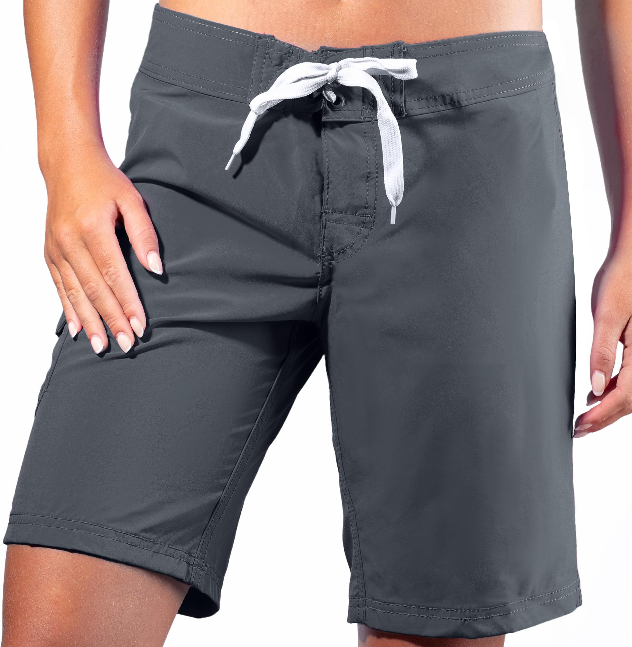 Women's Marina Solid Stretch Boardshort
