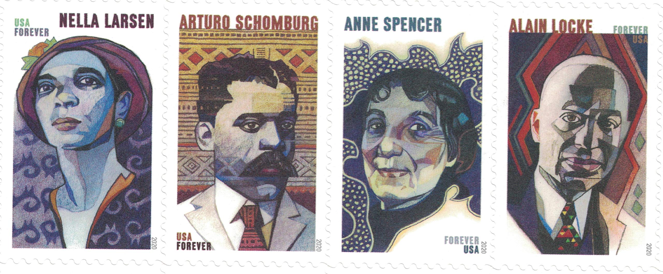 Voices of The Harlem Renaissance 2020 (Sheet of 20) First-Class Mail Forever Postage Stamps