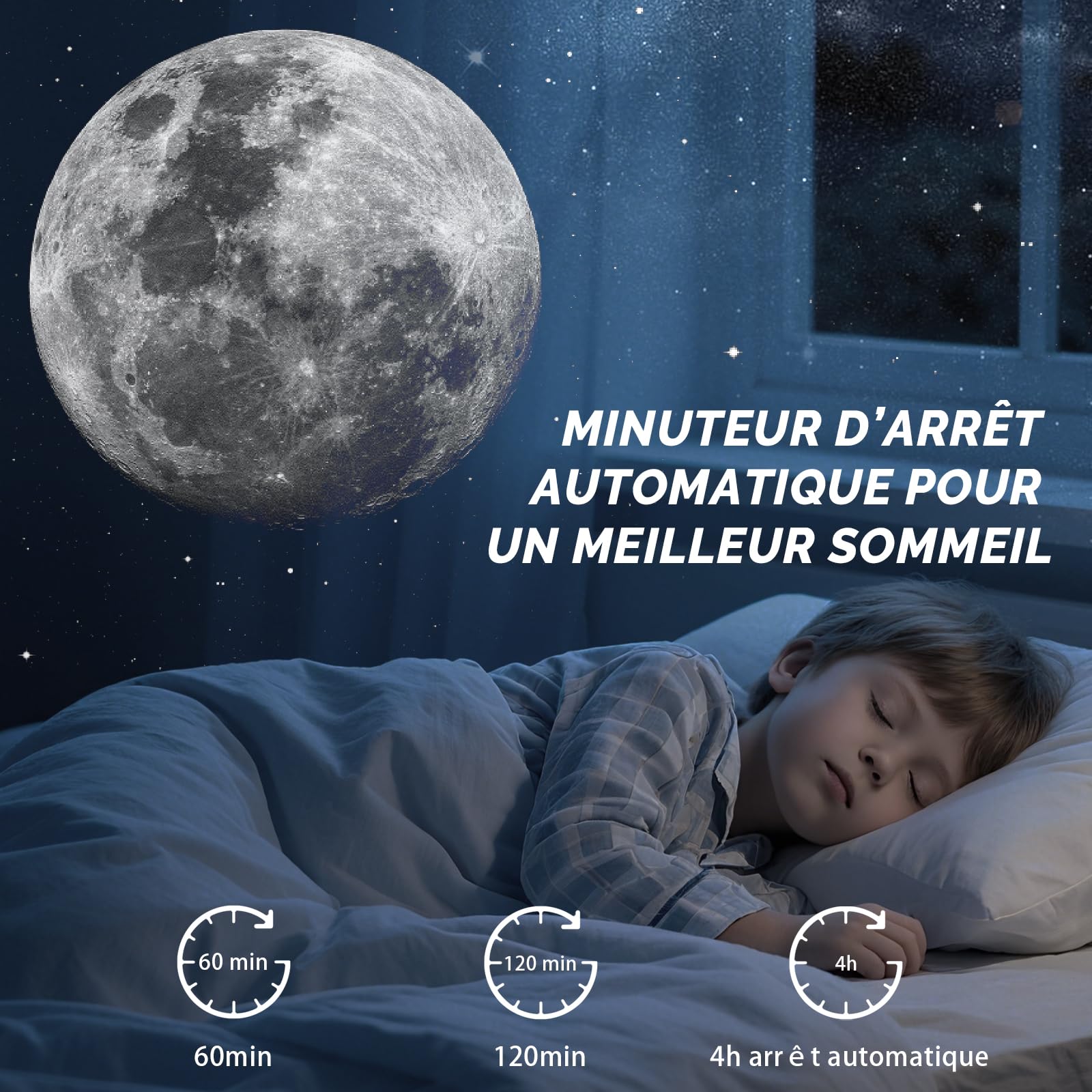 Projecteur Ciel Etoile Projecteur Galaxie Planetarium avec 1 Disque