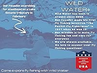 Vista 7 de Wild Water Fly Fishing AX Series Fly Rod IM8 Graphite Blank 3/4/5/6/7/8/9/10/12 wt Rods 5’6”/7/8/9/10/11 ft Lightweight Pole Medium Fast