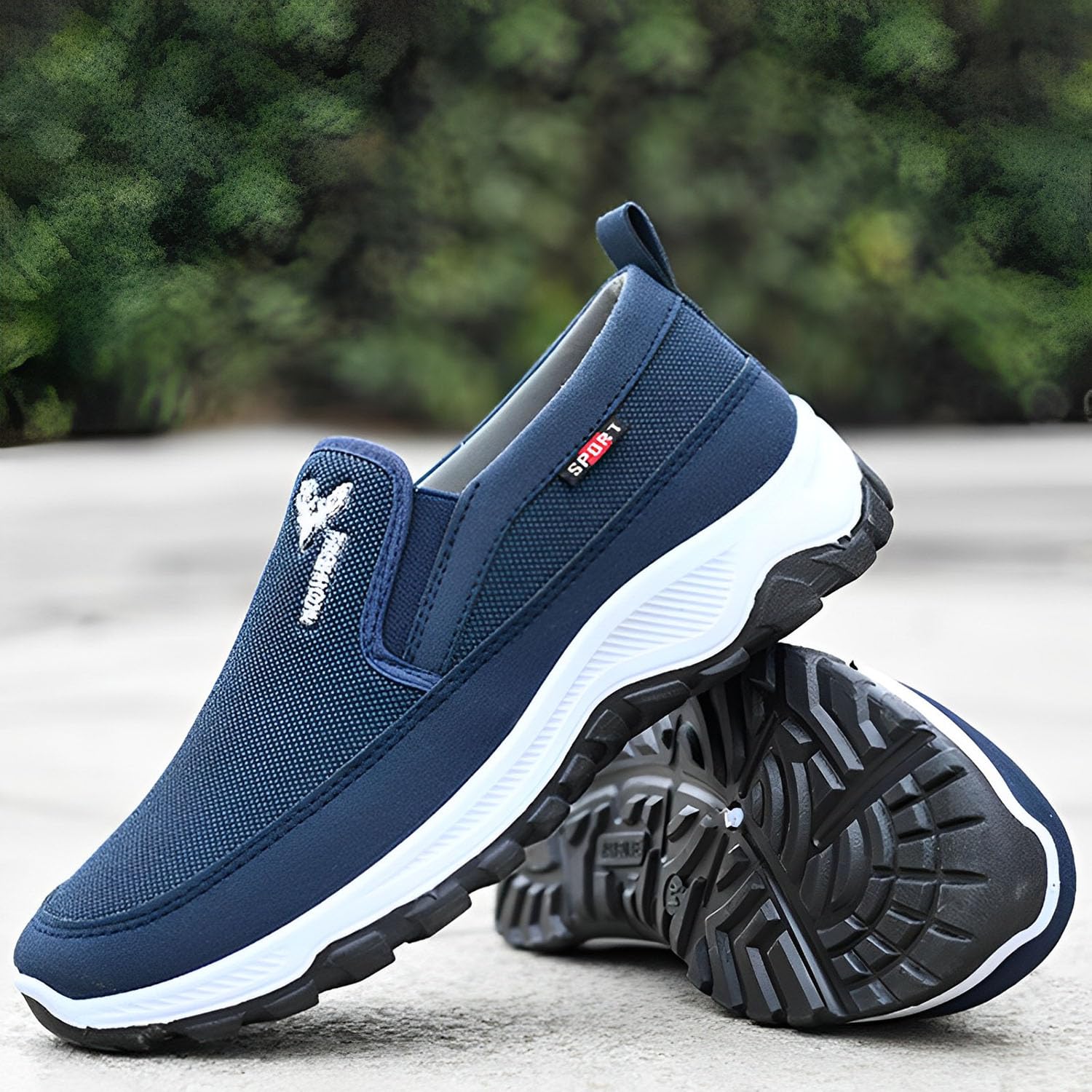 Zapatillas CNA Trop para Caminar Hombres, Zapatillas Ortopédicas Deportivas CNA Trop, Ligeros Sin Cordones