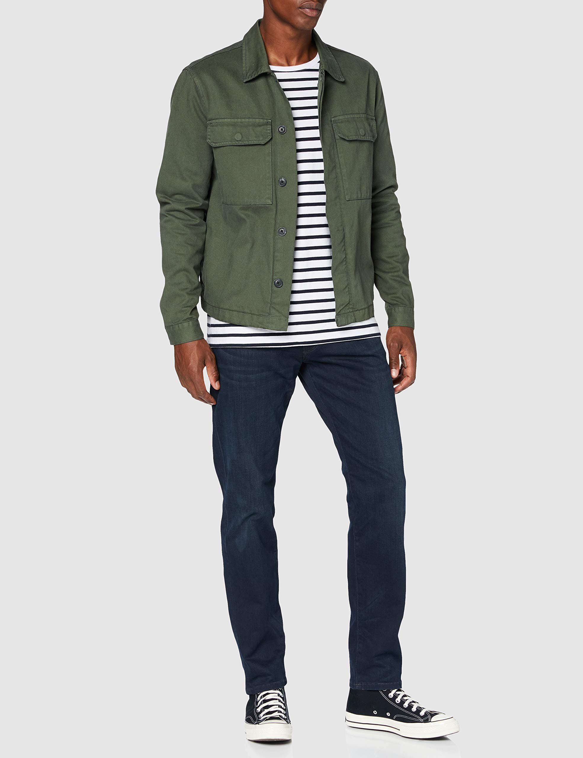 Selected Homme Slhstraight-Scott 6155 BB Su-st JNS Noos - Jeans Hombre