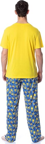 Miniatura 5 de INTIMO Despicable Me Minions 1 In A Minion - Pijama raglán para dormir para hombre