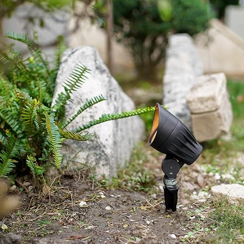 Miniatura 3 de Malibu - Juego de 8 luces halógenas de bajo voltaje para exteriores, 50 W, 380 lúmenes, focos halógenos de 12 voltios, 3000 K, blanco cálido con