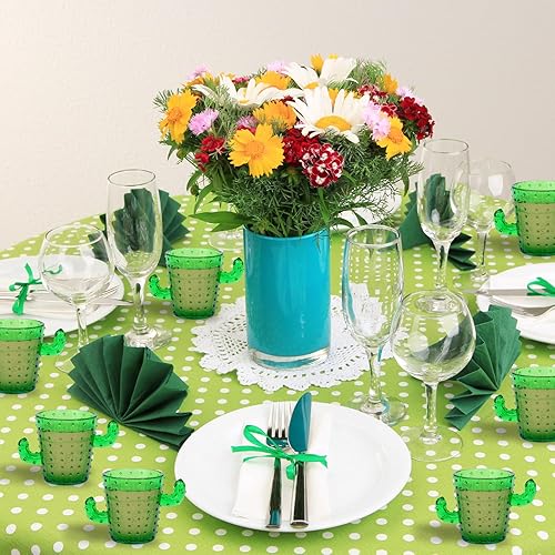 Miniatura 6 de Juego de 6 vasos de chupito de cactus, divertidos vasos de chupito de plástico de 2 onzas, tazas de cactus, lindos vasos de chupito  vasos de