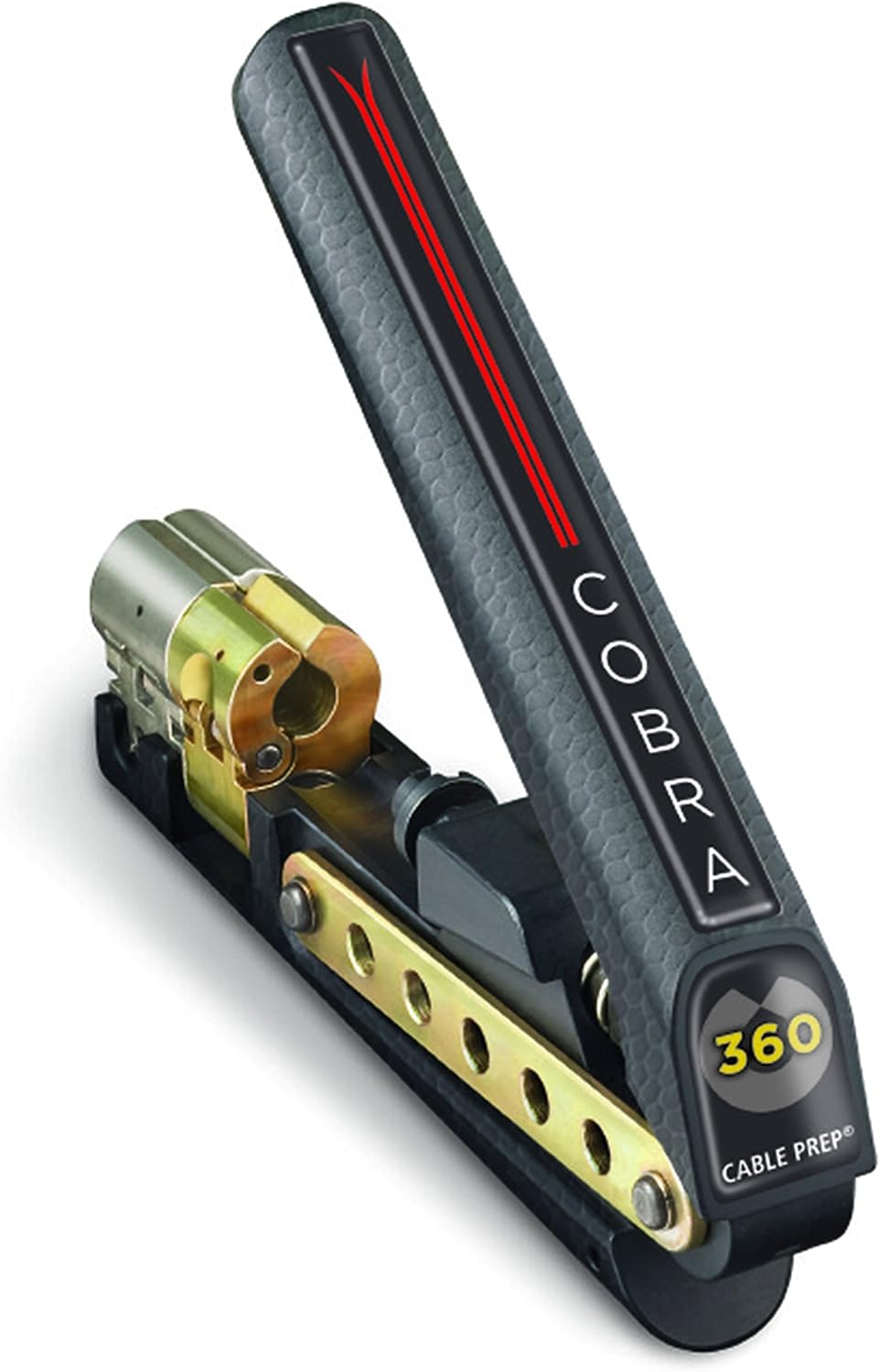CablePrep | COBRA 360 Dual Compression Tool - RG-6/59/7/11 & RCA