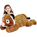 IKASA Giant Tiger Stuffed Animal Plush Toy,Large Cute 30 Jumbo Soft Toys,Huge Big Size Plushy Fluffy Fat Oversized Plushie,Gifts for Kids