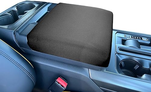 Car Console Covers Plus Hecho a mano en Estados Unidos diseñado para Ford F150 2021-2023 modelos seleccionados con superficie de trabajo de consola