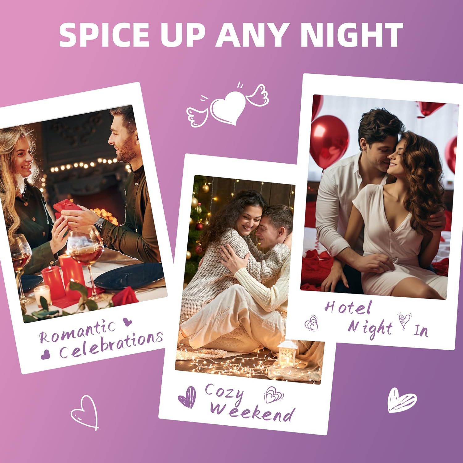Tipsy Date Night Couples Drinking Game – A Flirty Adult Board Game for Couples, Fun Date Night Games for Adults with 100+ Challenges, Games for Adults Perfect for Anniversary, Weekend or Getaway