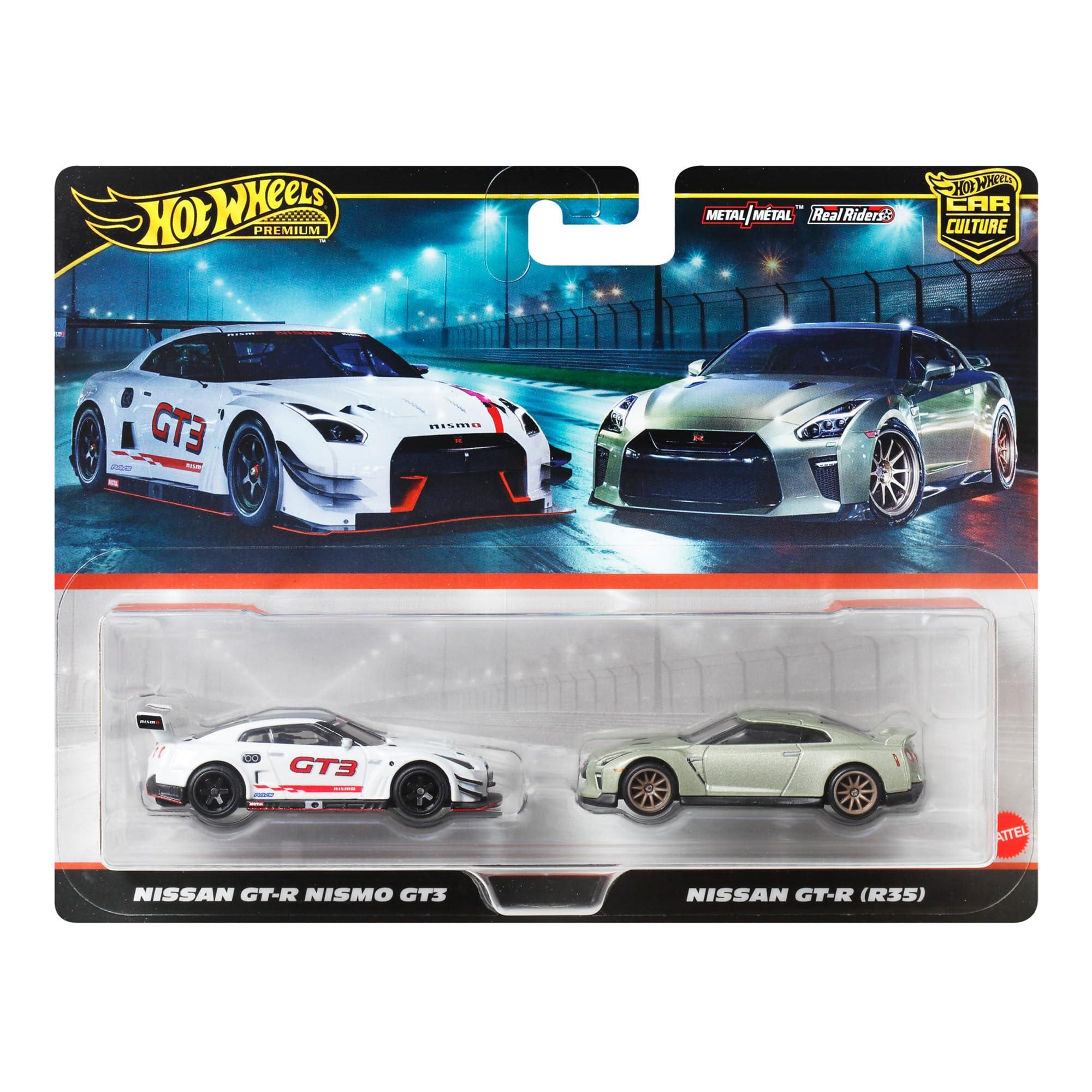 Hot Wheels Nismo ミニカー 2台セット NEW 2022 Hot Wheels PREMIUM 2 PACK NISSAN SKYLINE GT-R NISMO