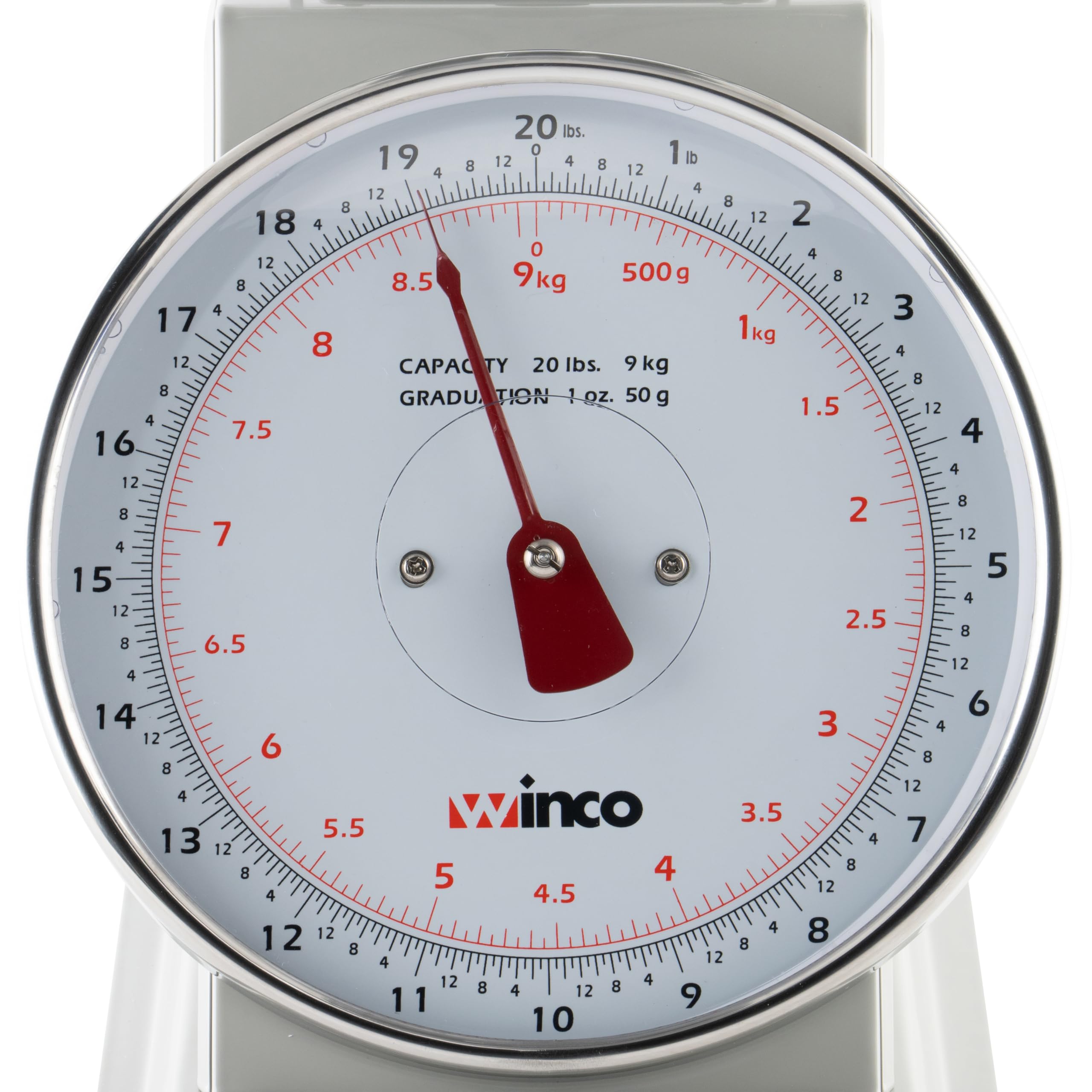 Winco 8" Stainless Steel Scale - Accurate Weighing -4 Winco 8" Stainless Steel Scale - Accurate Weighing -4