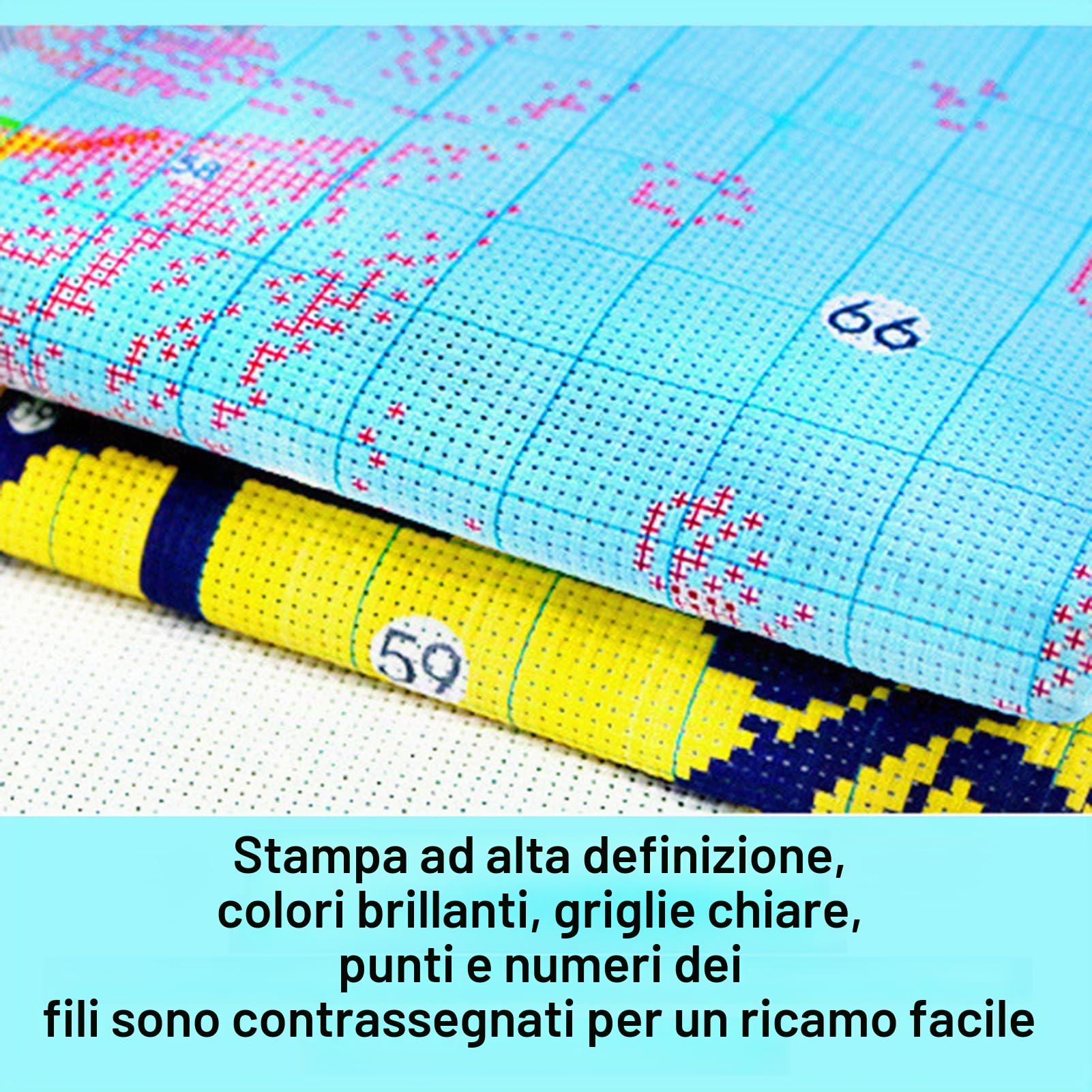 cukol cukol Kit Punto Croce da Ricamare Prestampato Completo, 11CT 46x51 cm | Quadro Ragazza Spiaggia, Schemi Facili Principianti, Set Ricamo ha Aspetto Raffinato per Decorazioni Parete, Hobby Creativi