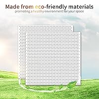 Vista 36 de Art3d 12-Pack Smooth Drop Ceiling Tile 2ft x 2ft - Fire-Rated, Waterproof, Reusable - Premium PVC, No Sag and Breakage - Cover 48 Sq. Ft, Black