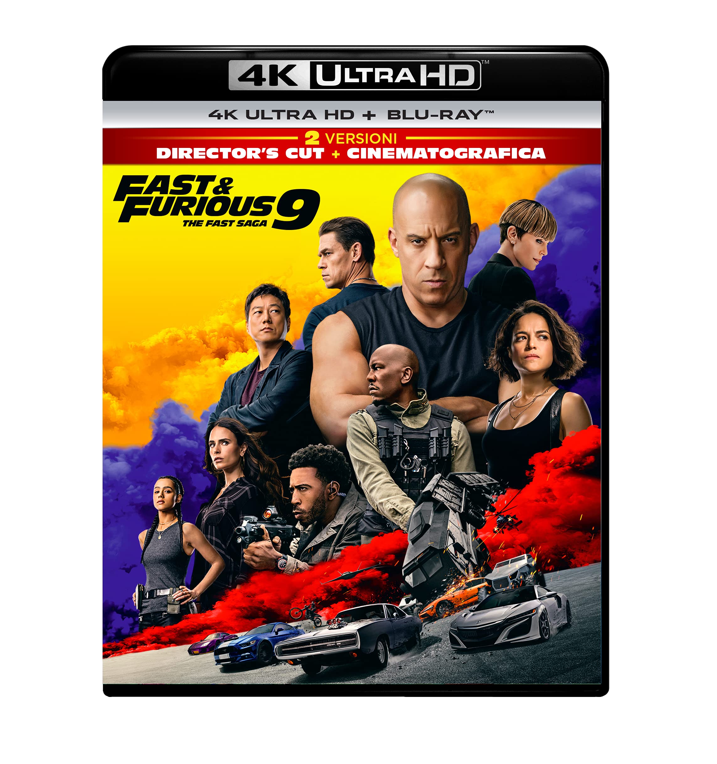 Fast & Furious 9 (4k Ultra-HD + Blu-ray) (2 Blu Ray)