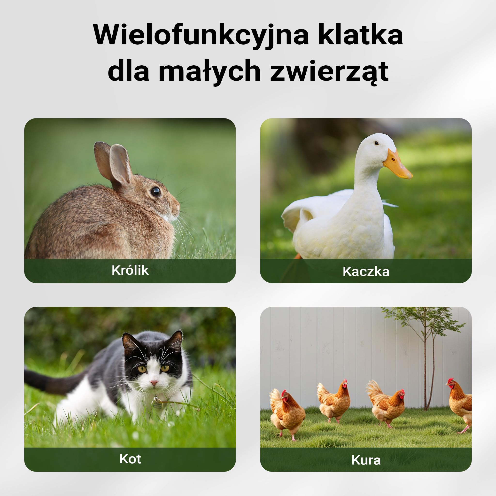 Wiltec 2-poziomowy domek dla gryzoni 871 x 547 x 1000 mm, dwupoziomowa klatka dla królików wykonana z drewna świerkowego, z dachem bitumicznym i wanienką na odchody, wybieg dla małych zwierząt
