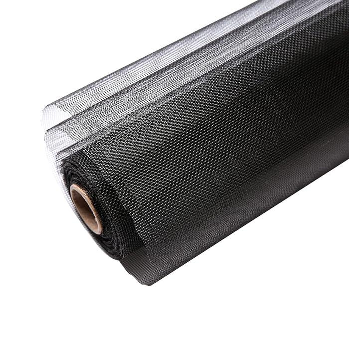 Buy JOOFAN Window Screen Replacement, DIY Adjustable Encrypted Mesh